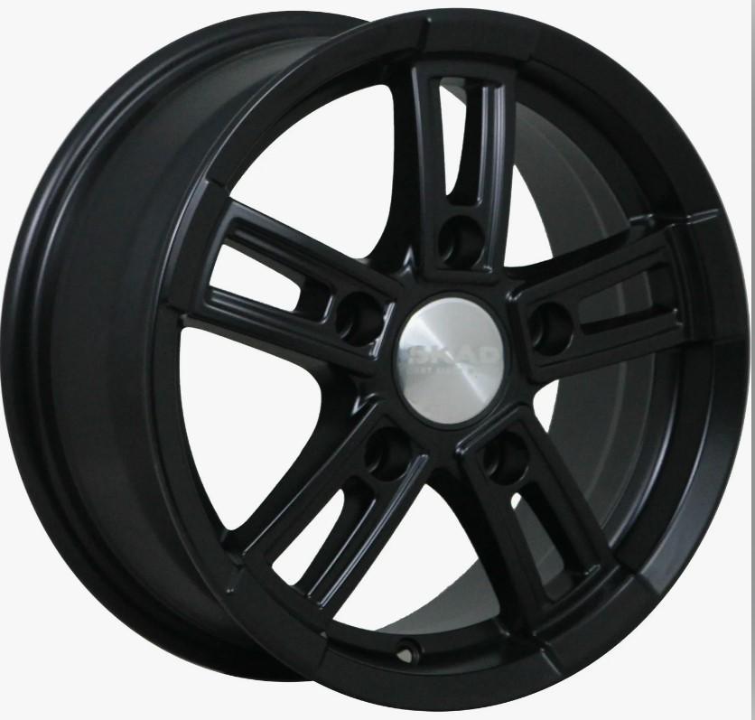 Литой диск СКАД Тор 6.5x15/5x139.7 D98.5 ET40 черный бархат комплект 4шт.
