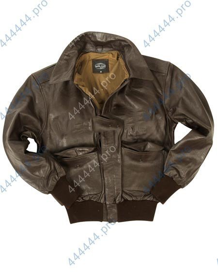 Куртка лётная США кожанная MilTec 48 размер