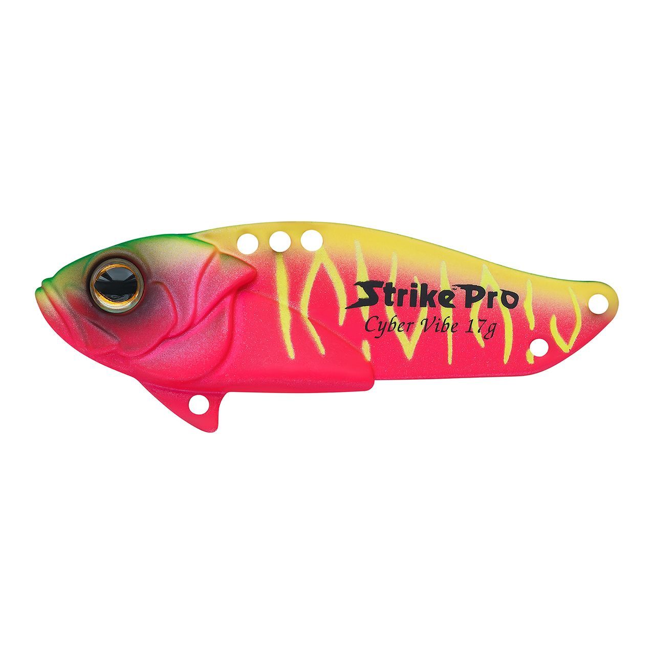 Блесна-цикада Strike Pro Cyber Vibe 45,  45 мм,  9, 1 гр,  цвет: Watermelon Mat Tiger,  (JG-005C#A230S)