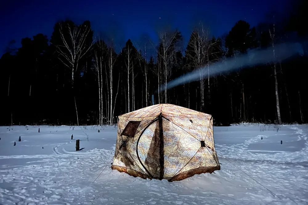 Палатка всесезонная КУБ 2.20 ОДНОСЛОЙНАЯ Берег