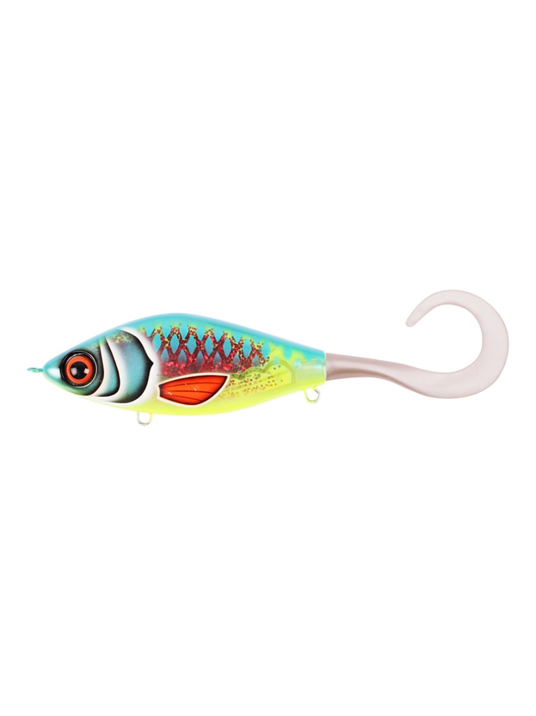 Воблер Джеркбейт Strike Pro Guppie Jr,  110 мм,  70 гр,  Загл. 0, 5м.-3, 0м.,  Тонущий,  цвет: TR-001 Burgers Bird,  (EG-208A#TR-001)