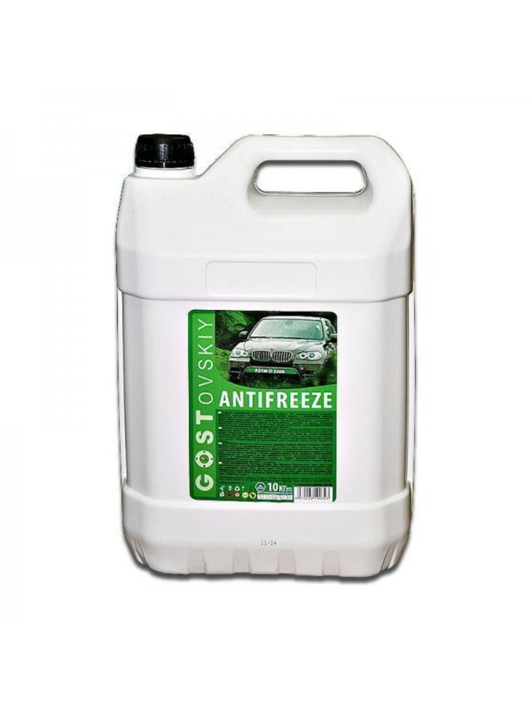 Антифриз ГОСТОВСКИЙ 10кг. зелёный