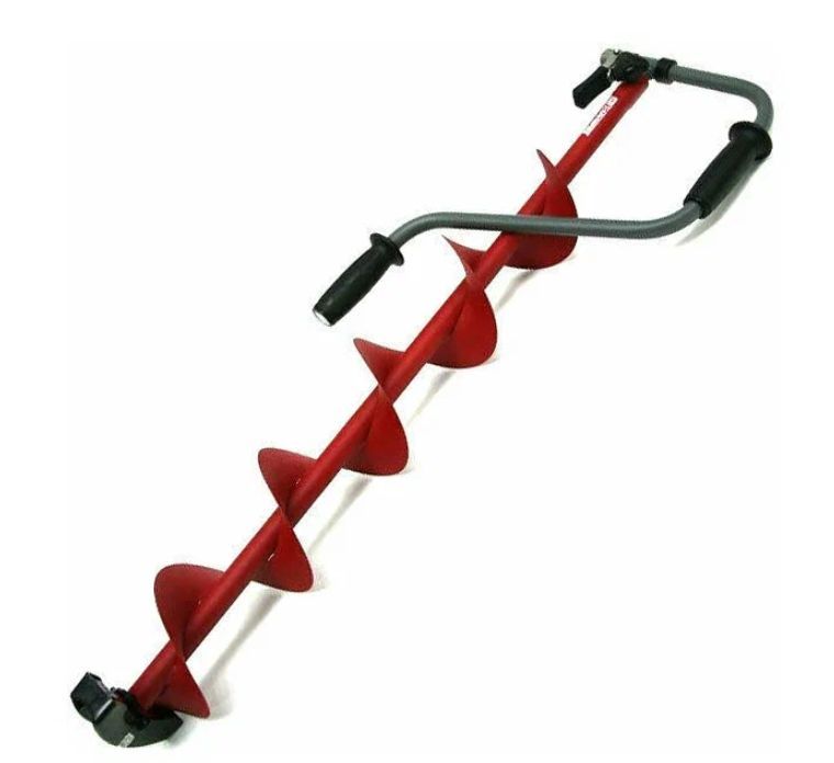 Ледобур BURAN 180R правое вращение, цельнотянутый шнек Тонар