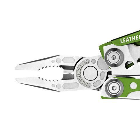 Мультитул LEATHERMAN Skeletool Green 7 инстр., 6,6/10 см,