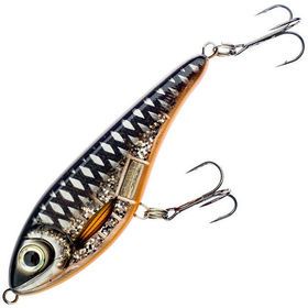 Воблер Джеркбейт Strike Pro Buster Jerk II Shallow Runner,  120 мм,  37 гр,  Загл. 0, 3м.-2, 0м.,  Медленно всплывающий,  цвет: C767 Sucker Punch,  (EG-049#C767)