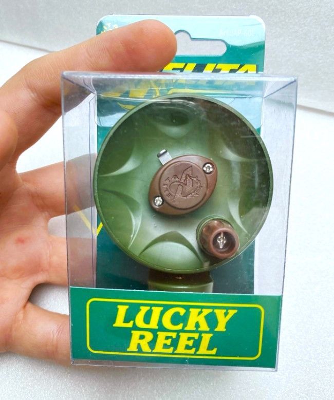 Катушка "Удача" (A-elita), проводочная, внешний диаметр шпули 80 мм, цв. зеленый