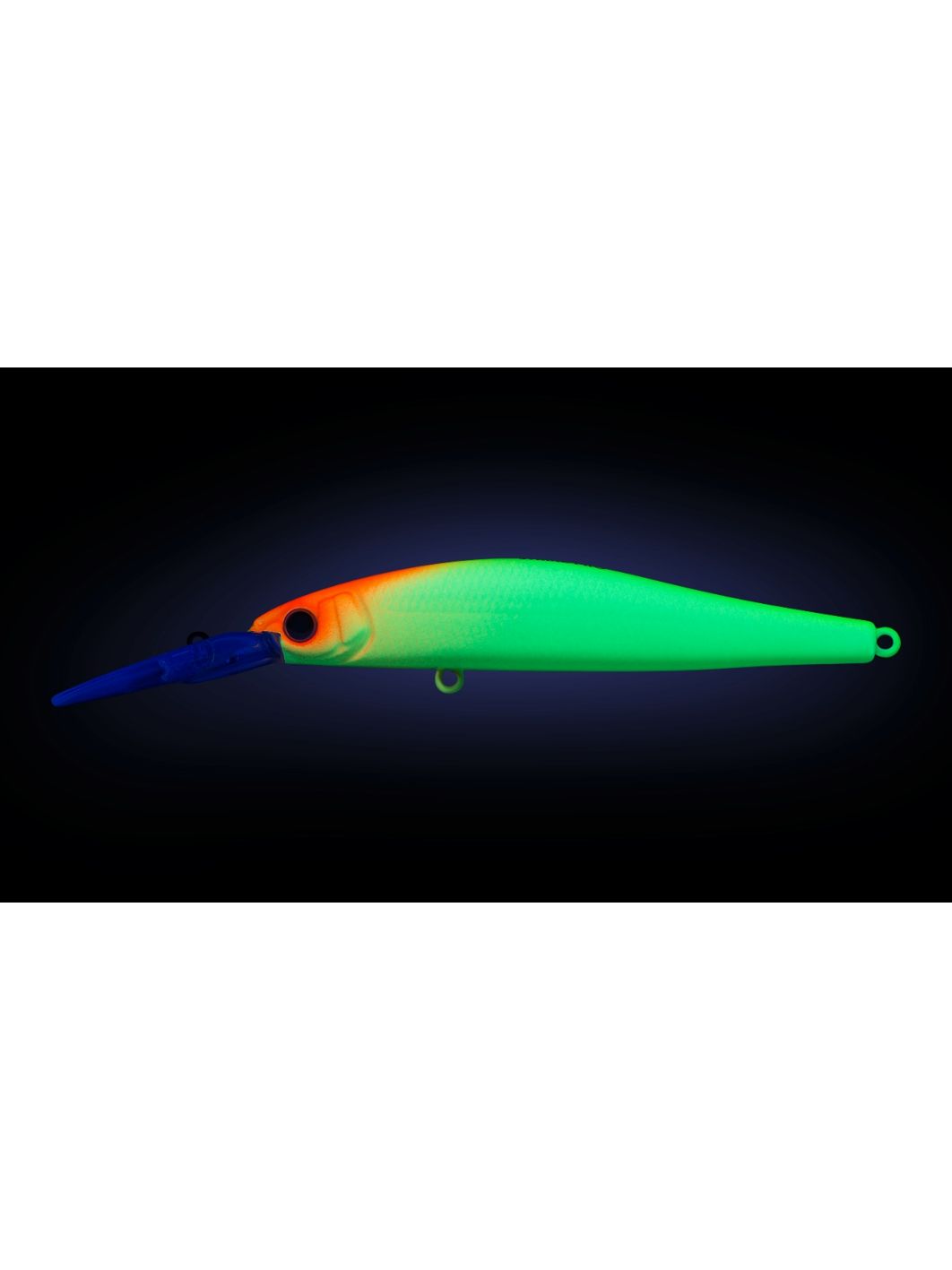 Воблер Минноу Strike Pro Jumper DR 110SP,  110 мм,  18 гр,  Загл. 1, 5м.-4, 0м.,  Нейтральный,  цвет: A116L Fluo Clown,  (EG-192CL-SP#A116L)