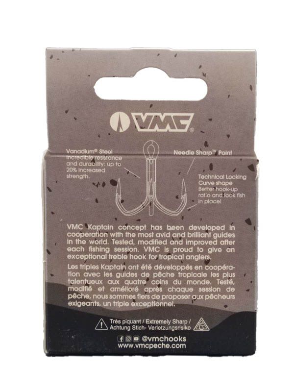 Крючок тройной VMC 7557 CT (тефлон) №02 (5шт)