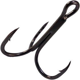 Тройник JIG IT Round bend treble hooks,  5 шт/уп. №2/0