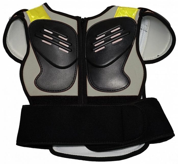 Черепаха детская с длинной спиной без локтей серый S