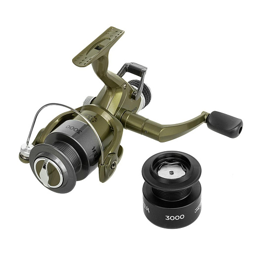 Катушка ZEN 3000 BR 1 подшип + зап.шпуля (HS-KF-Z3000-S) Helios