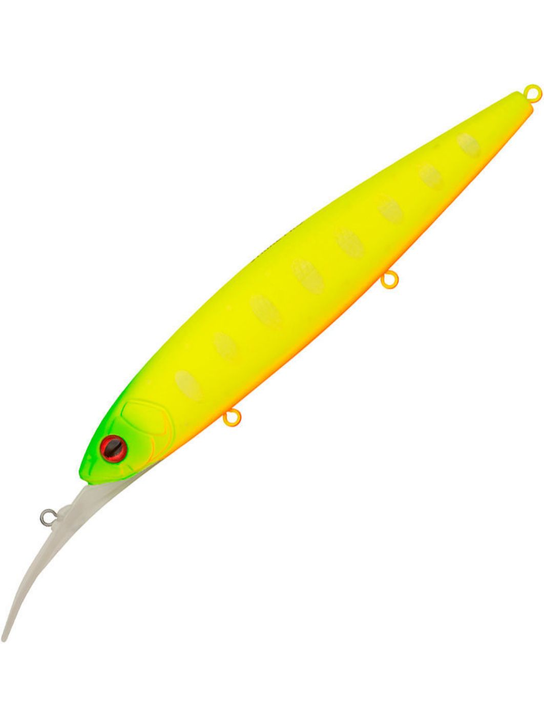 Воблер Минноу Strike Pro Bold Deep Diver 130SP,  130 мм,  25, 7 гр,  Загл. 2, 5м.-5, 0м.,  Нейтральный,  цвет: A178S Lemon Mat Tiger,  (EG-191L-SP#A178FS)