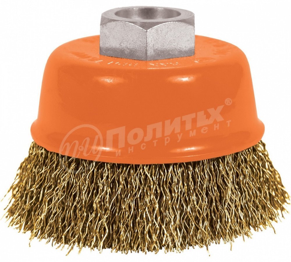 Корщетка крацовка Ø150мм/чашка/для УШМ М14/ POBEDIT 2127150