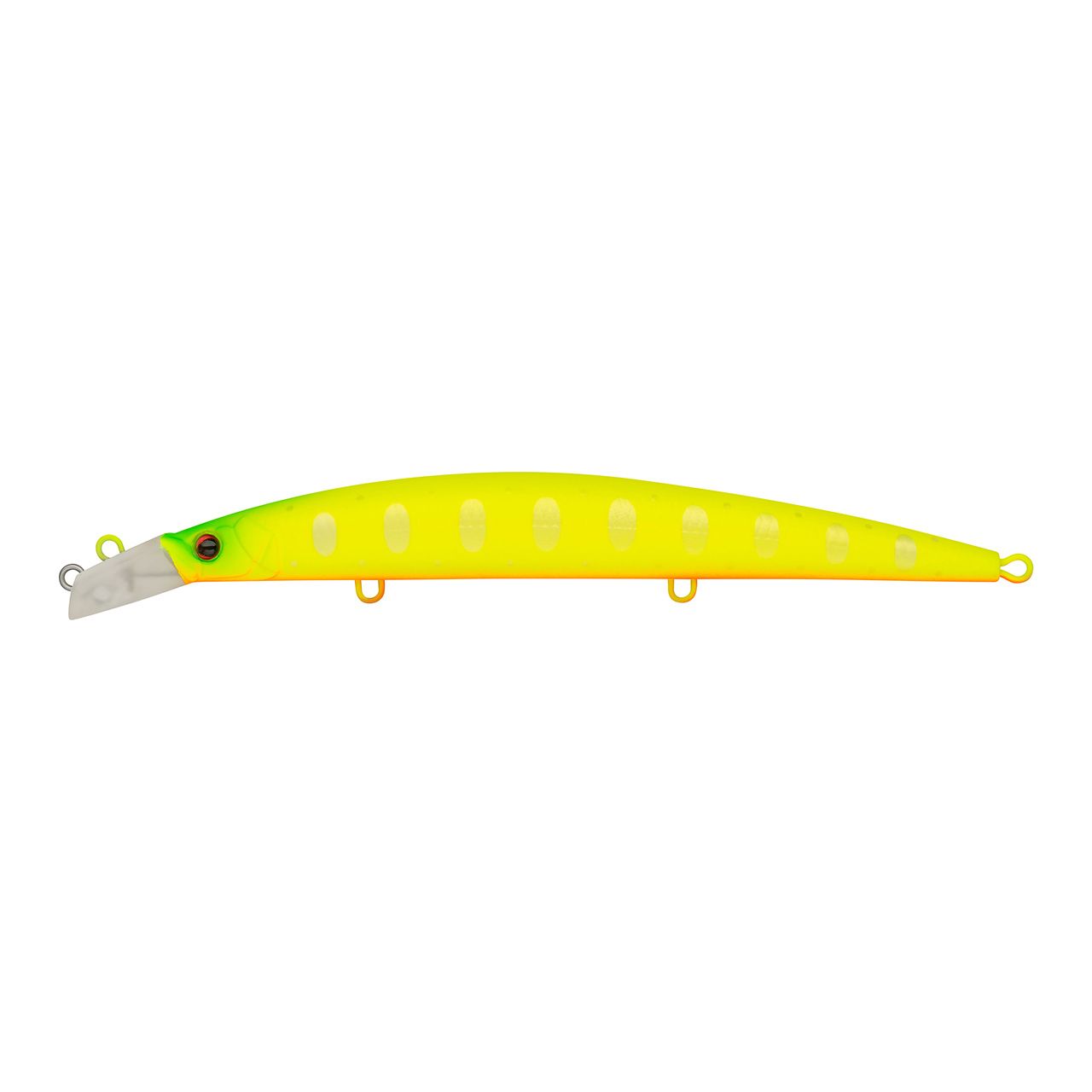 Воблер Минноу Strike Pro Top Water Minnow 130,  130 мм,  15 гр,  Загл. 0, 1м.-0, 7м.,  Плавающий,  цвет: A178S Lemon Mat Tiger,  (JL-158F#A178S)