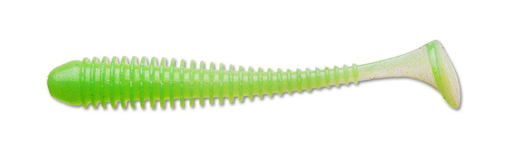 Приманка съедобная Keitech Swing Impact 3.5" EA#11 Lime Chartreuse Glow