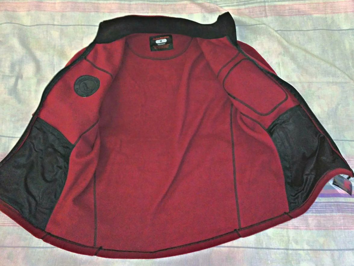 Микрофлисовый комплект Alaskan Kenai бордо р-р M м