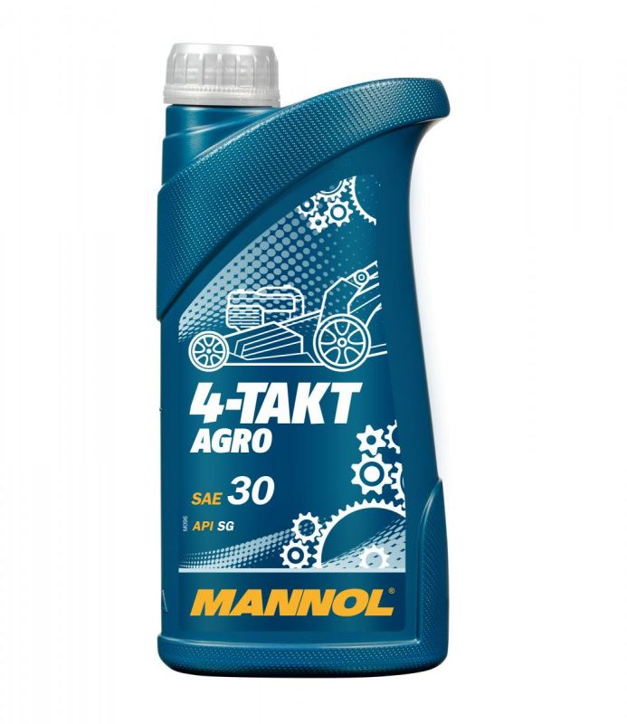 MANNOL Agro SAE 30 4T минеральное моторное масло 1L 7203/1440