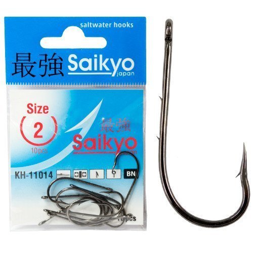 Крючки Saikyo KH-11014 Bait Holder BN №14 /уп.10шт/