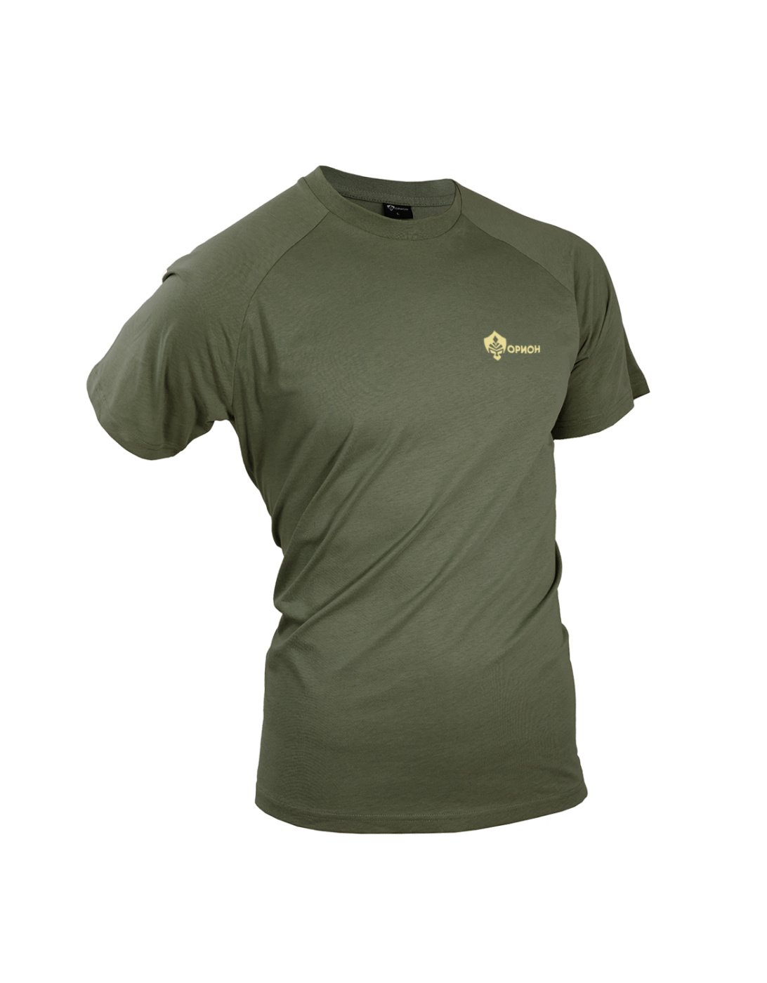 Футболка "Mini Logo" Orion (Мини лого) (хлопок,  олива) ORTS-11OL (XXXL)