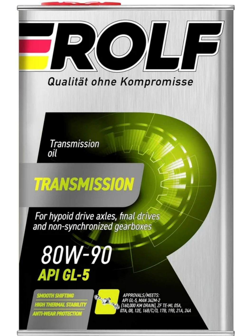 ROLF Transmission 80W90 GL-5 4л масло трансмиссионное