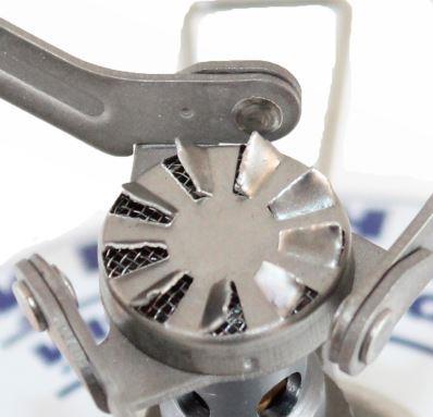 Плита газовая портативная "СЛЕДОПЫТ - Мечта Путешественника",  титановая