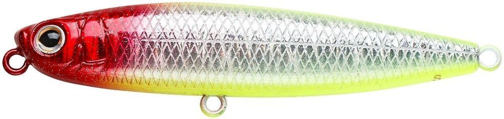 Воблер Стикбейт Strike Pro Scud Stick 70S (Slide Bait Heavy One 70),  70 мм,  16, 5 гр,  Загл. 0, 5м.-4, 0м.,  Тонущий,  цвет: X10-SBO Clown Silver,  (EG-245#X10-SBO)