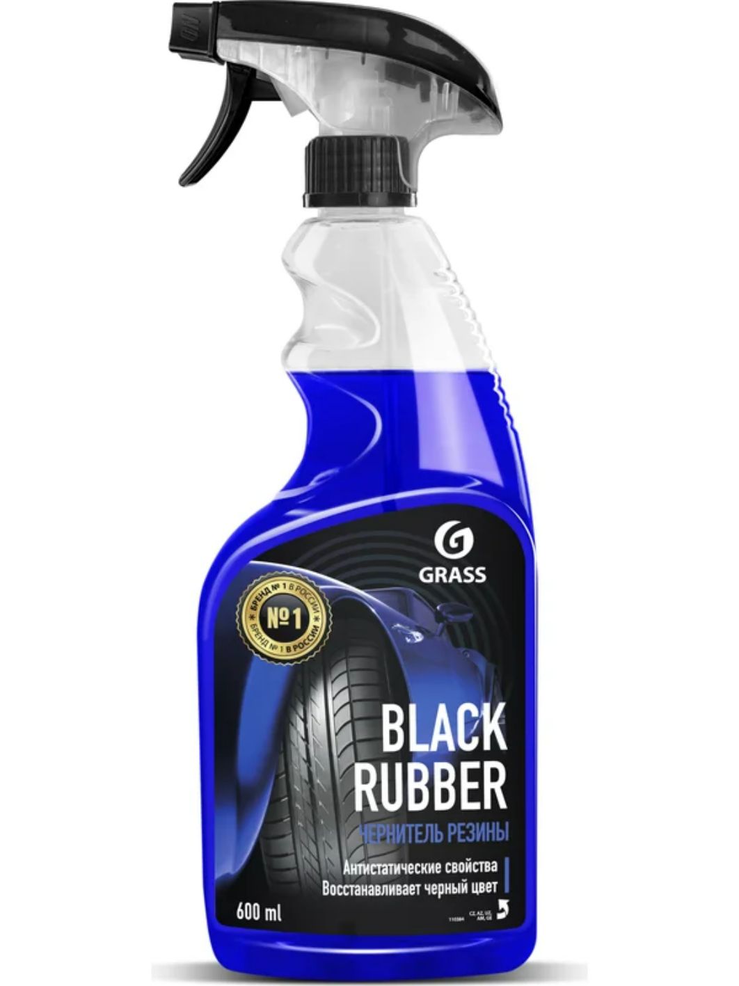 Чернитель резины GRASS Black Rubber триггер 600мл 110384