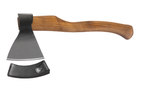 топор 870г деревянная рукоятка, кованный "ао-премиум" ижсталь-тнп (20726)