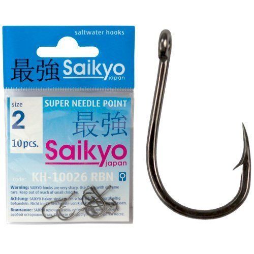 Крючки Saikyo KH-10026 Chinu Ring BN №2 /уп.10шт/