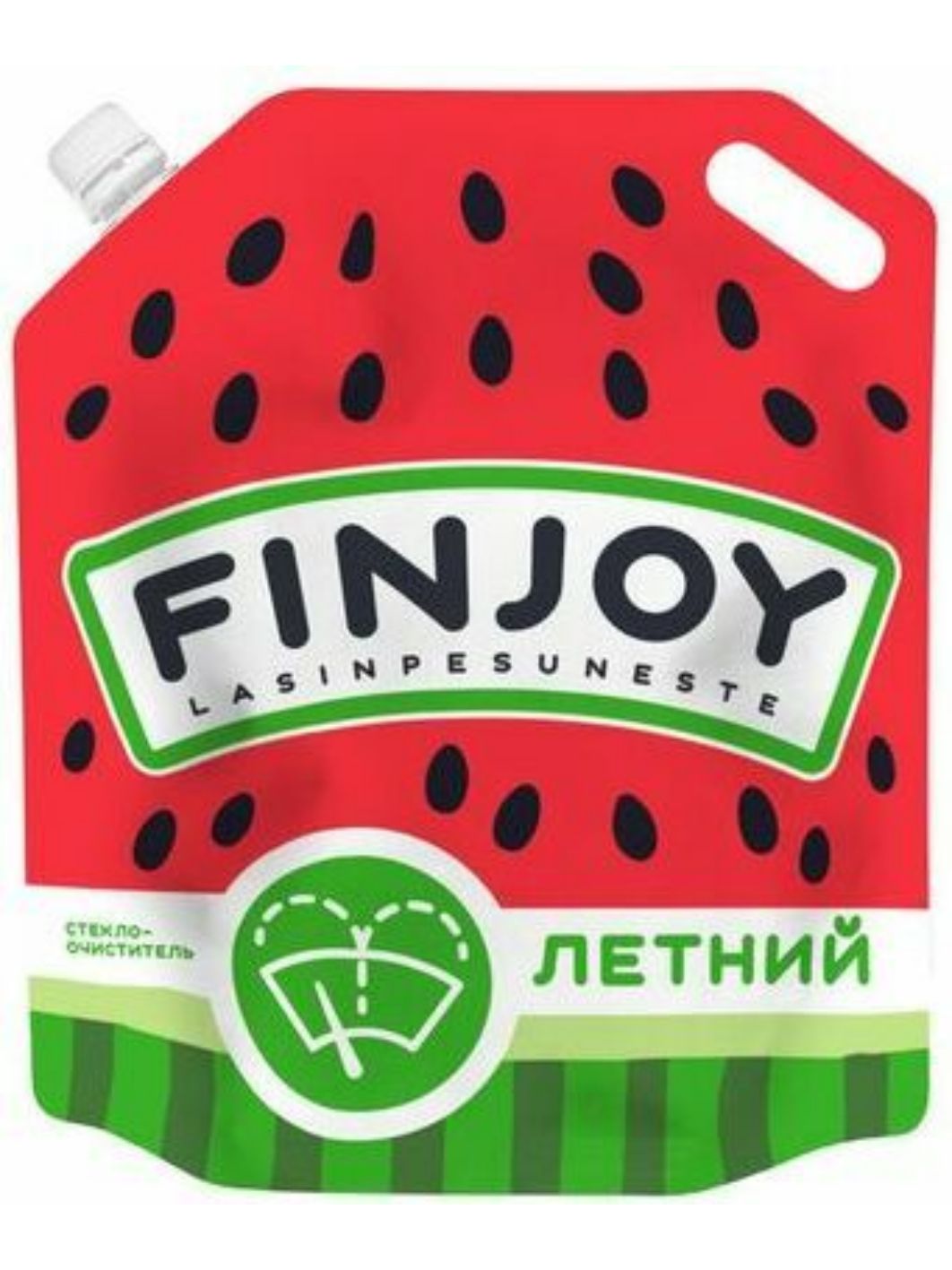 Очиститель стекла FIN JOY летний 4л (арбуз) DP