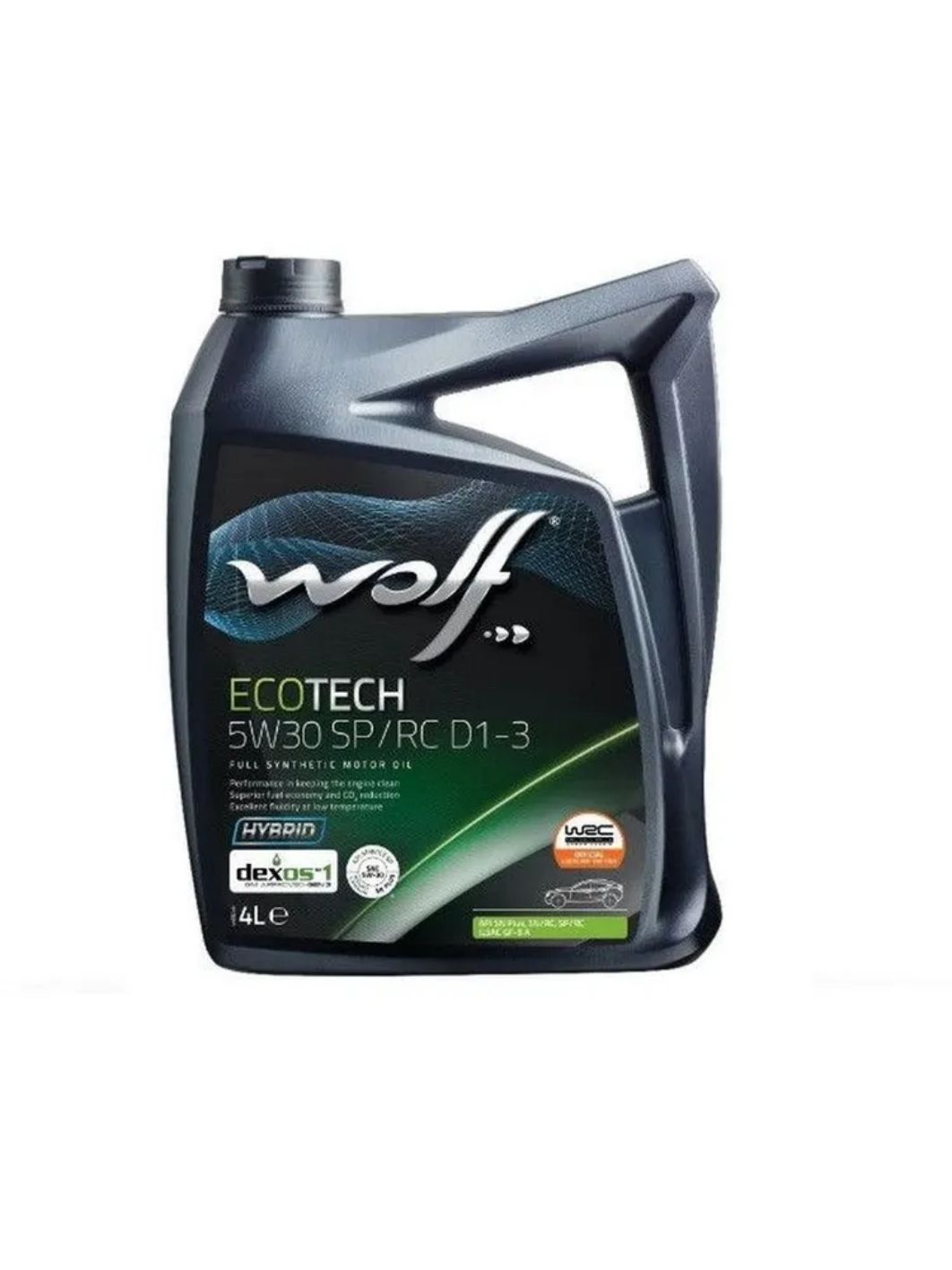 WOLF ECOTECH 5W30 SP/RC D1-3 4л синтетическое моторное масло