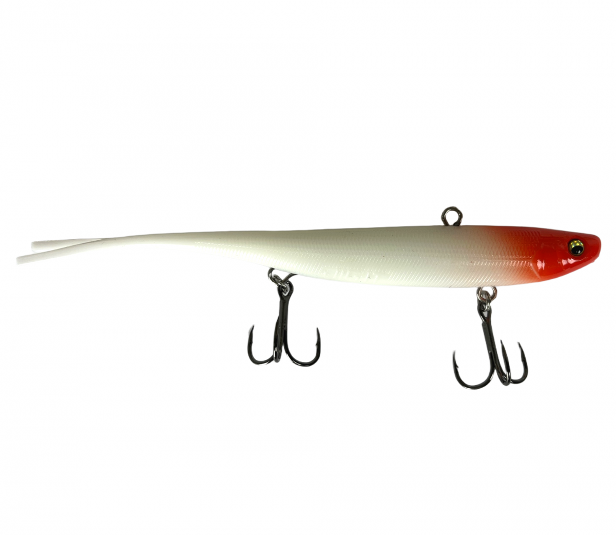 Баланслаг Jig It Whale Tail 150mm 39g цв. 005 Red head