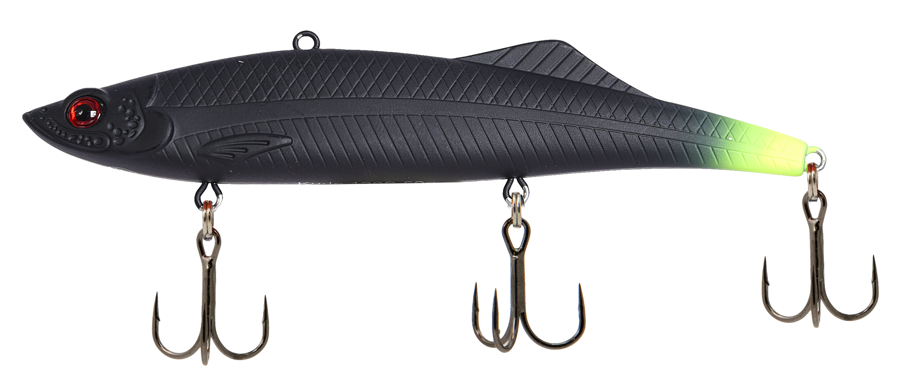 Виб ECOPRO Kuda 105мм 35г 107-Dark Night