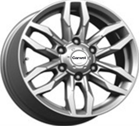 Диск л.Р17 7.5/6*139.7 CARWEL Немо 228 d106.1 ЕТ25 SB 107149 КОМПЛЕКТ 4ШТ.