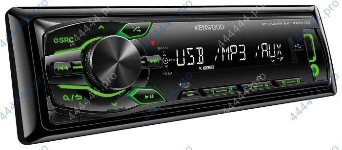 автомагнитола kenwood kmm-100gy