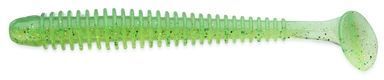 Приманка съедобная Keitech Swing Impact 4.5" #424 Lime Chartreuse