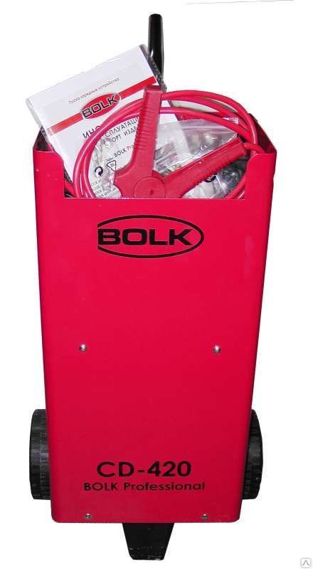 пуско-зарядное устройство bolk professional cd-520 (12/24в,140-750 ач,заряд до 40а,пуск до 300а)