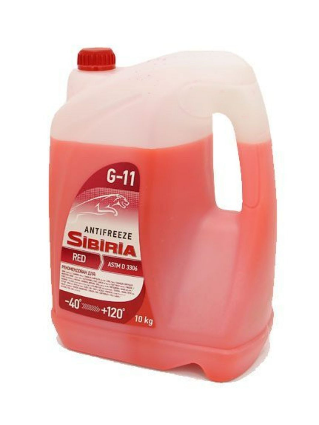 Антифриз SIBIRIA -40 G-11 10кг красный