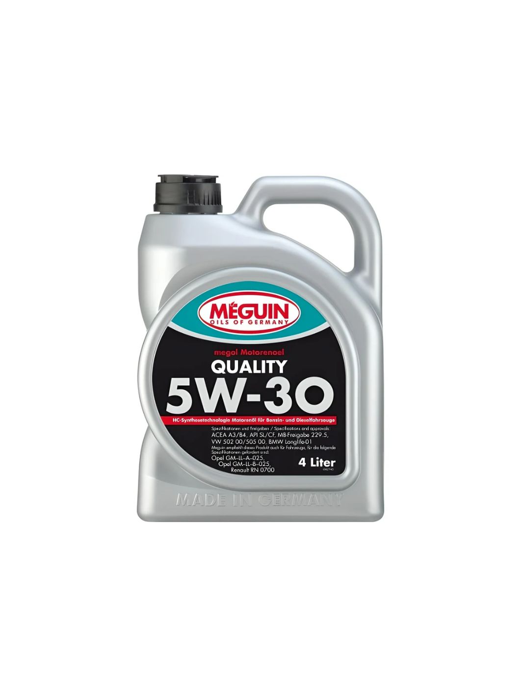 MEGUIN QUALITY 5W30 5л синтетическое моторное масло