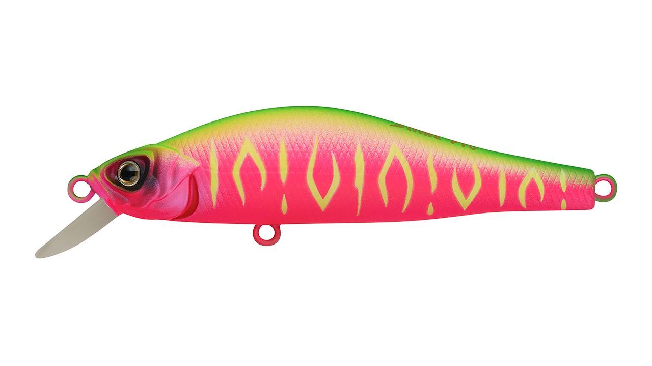 Воблер Минноу Strike Pro Archback 60SP,  60 мм,  4, 4 гр,  Загл. 0, 2м.-0, 5м.,  Нейтральный,  цвет: A230S Watermelon Mat Tiger,  (EG-125D-SP#A230S)