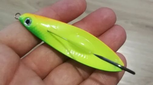 Блесна незацепляйка Rapala Minnow Rattlin Spoon 08 /FT