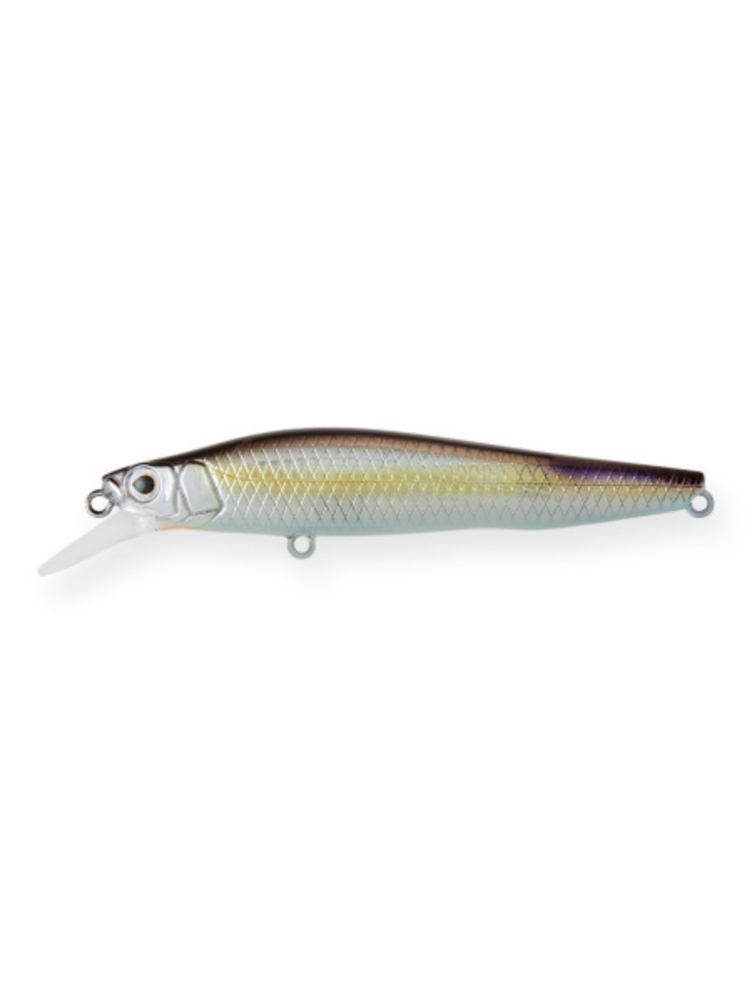 Воблер Минноу Strike Pro IB Minnow JET 95,  95 мм,  13 гр,  Загл. 0, 5м.-1, 2м.,  Тонущий,  цвет: A218-GSAL transparent fry,  (JS-276#A218-GSAL)