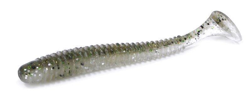 Приманка съедобная Keitech Swing Impact 4" #416 Silver Flash Minnow