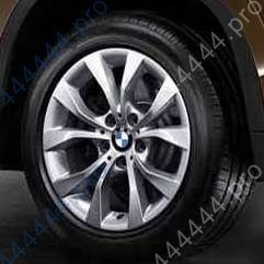 Литой диск Оригнинал BMW стиль 318 (v spoke 318 BM 154 6 789 141) 7.5x17/5x120 D72.6 ET34 silver BMW X1 (Х1-N1) 2012-2015 4 шт. без вставок Литой диск Оригнинал BMW стиль 318 (v spoke 318 BM 154 6 789 141) 7.5x17/5x120 D72.6 ET34 silver BMW X1 (Х1-N1) 2012-2015 4 шт. без вставок