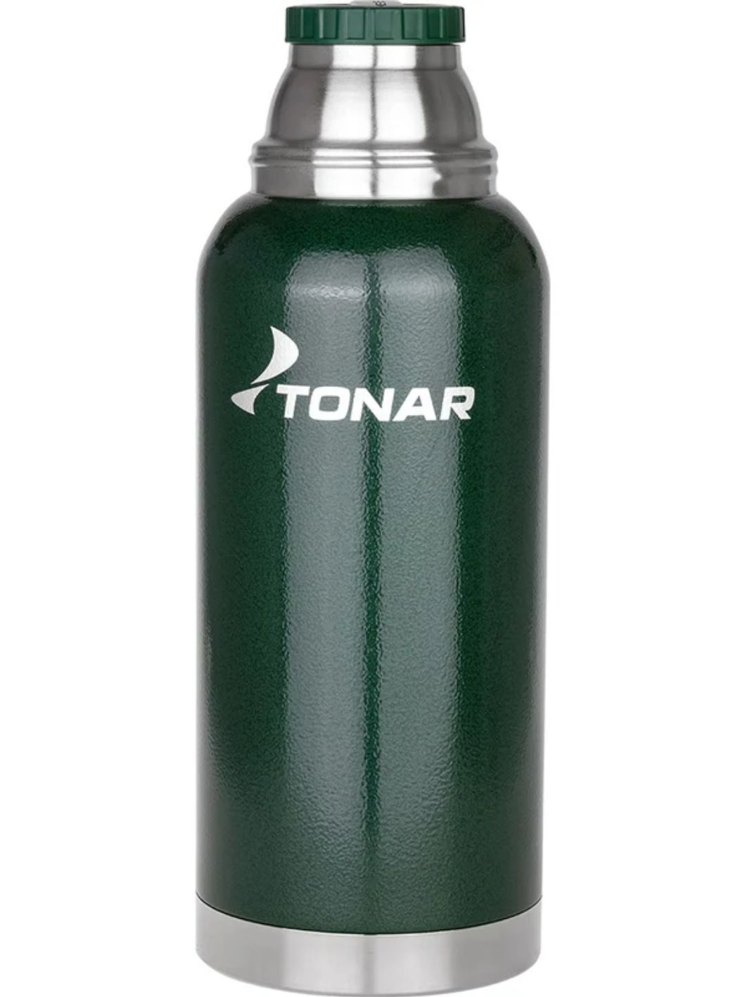 Термос TONAR 1600 ML с ситечком зеленый (2 крышки-кружки) (HS.TM-059-G)
