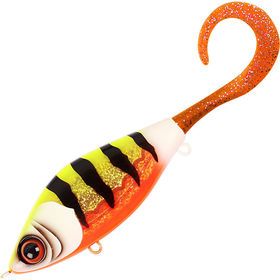 Воблер Джеркбейт Strike Pro Guppie Jr,  110 мм,  70 гр,  Загл. 0, 5м.-3, 0м.,  Тонущий,  цвет: TR-005 Sparkle Pony Orange,  (EG-208A#TR-005)