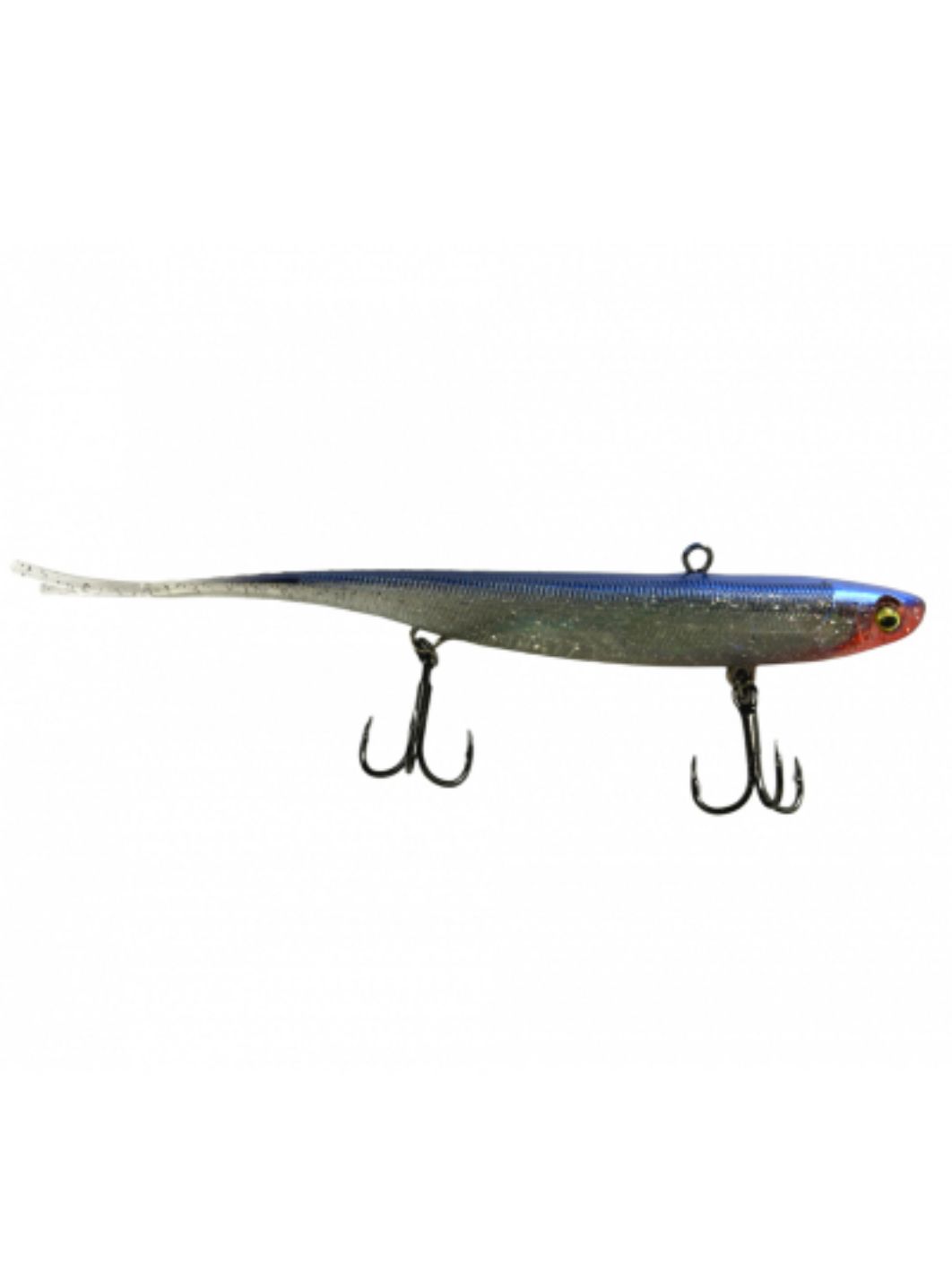 Баланслаг Jig It Whale Tail 130mm 22g цв. F15 Shiny blue