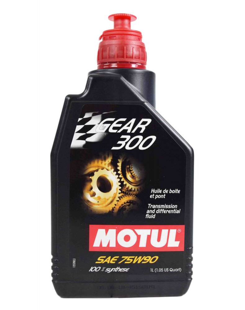MOTUL Gear 300 75W90 GL-4/5 масло трансмиссионное синтетическое 1L 100118/105778 /Мотоотдел/