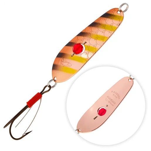 Блесна "Rasanen"  70/20 BR/FYe-C (бусинка. незацеп)