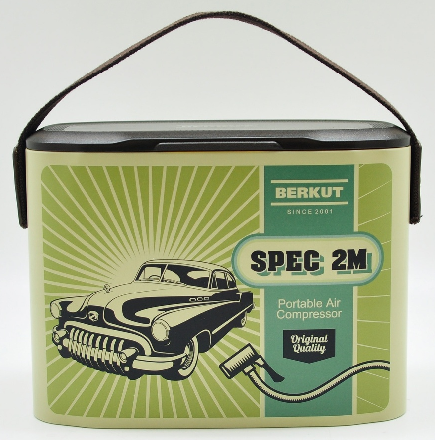 Компрессор "Беркут" SPEC-2M Vintage Style (7Атм, 40л/мин, шланг 0, 6м, кабель 3м, 12в)
